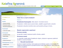 Tablet Screenshot of katerina-ilgnerova.cz